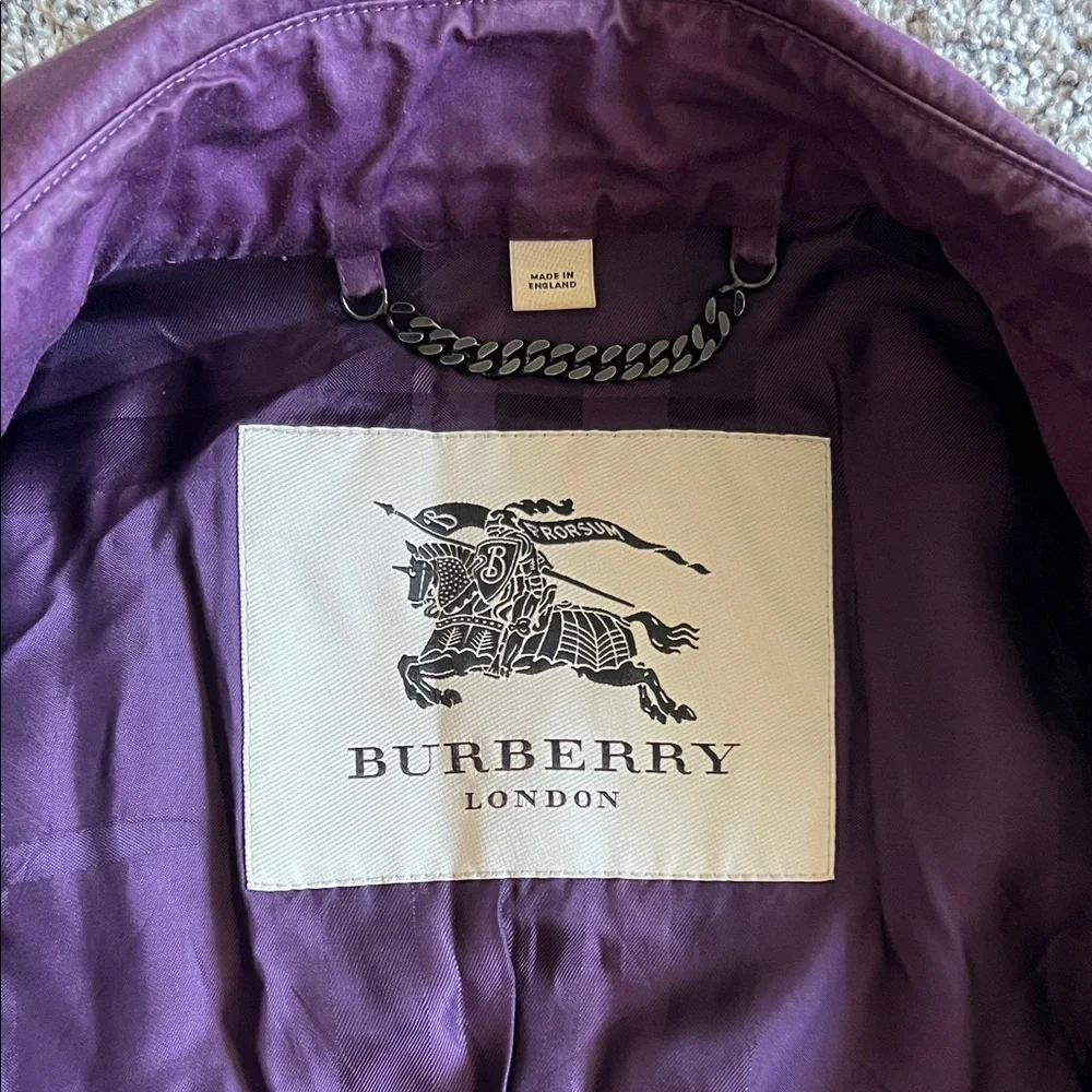 BURBERRY | Double-Breasted Trench Coat - Picture 10 of 13